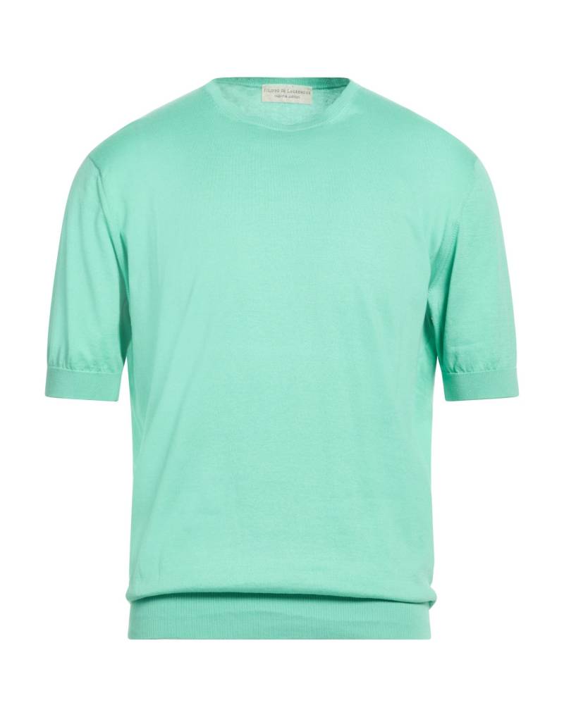 FILIPPO DE LAURENTIIS Pullover Herren Säuregrün von FILIPPO DE LAURENTIIS