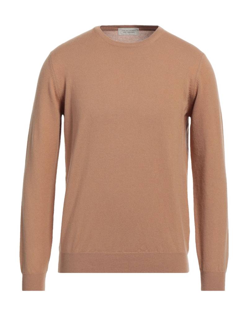 FILIPPO DE LAURENTIIS Pullover Herren Sand von FILIPPO DE LAURENTIIS