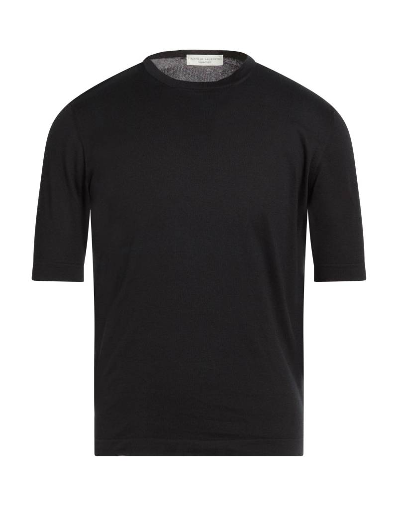 FILIPPO DE LAURENTIIS Pullover Herren Schwarz von FILIPPO DE LAURENTIIS