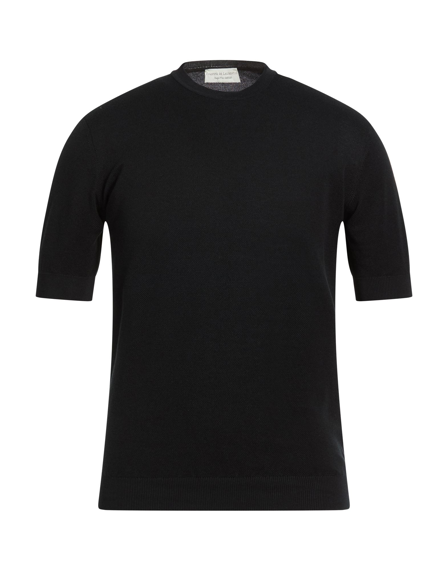FILIPPO DE LAURENTIIS Pullover Herren Schwarz von FILIPPO DE LAURENTIIS