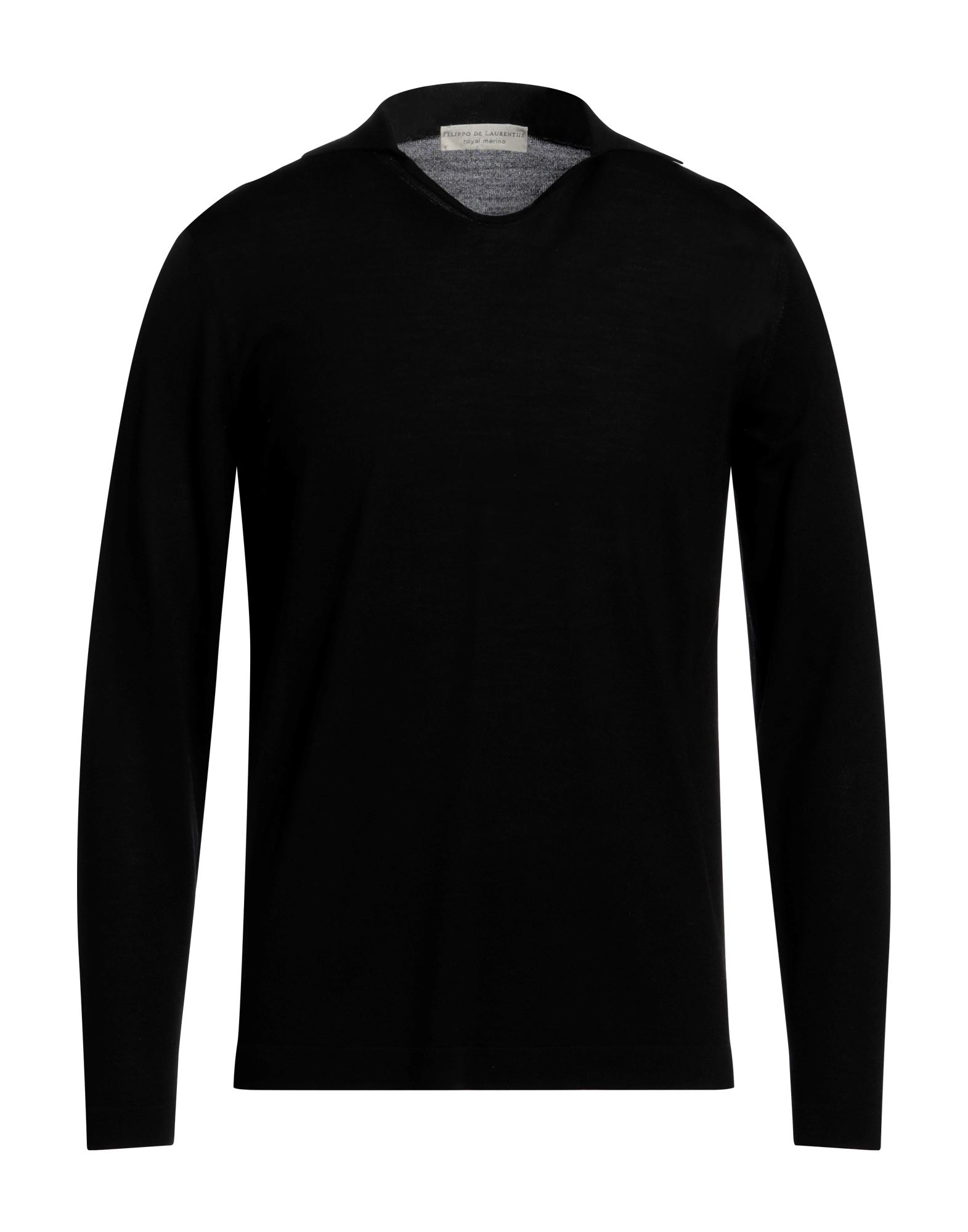 FILIPPO DE LAURENTIIS Pullover Herren Schwarz von FILIPPO DE LAURENTIIS