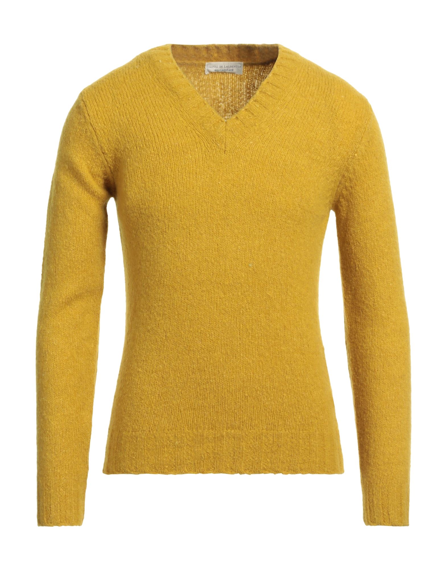 FILIPPO DE LAURENTIIS Pullover Herren Senf von FILIPPO DE LAURENTIIS