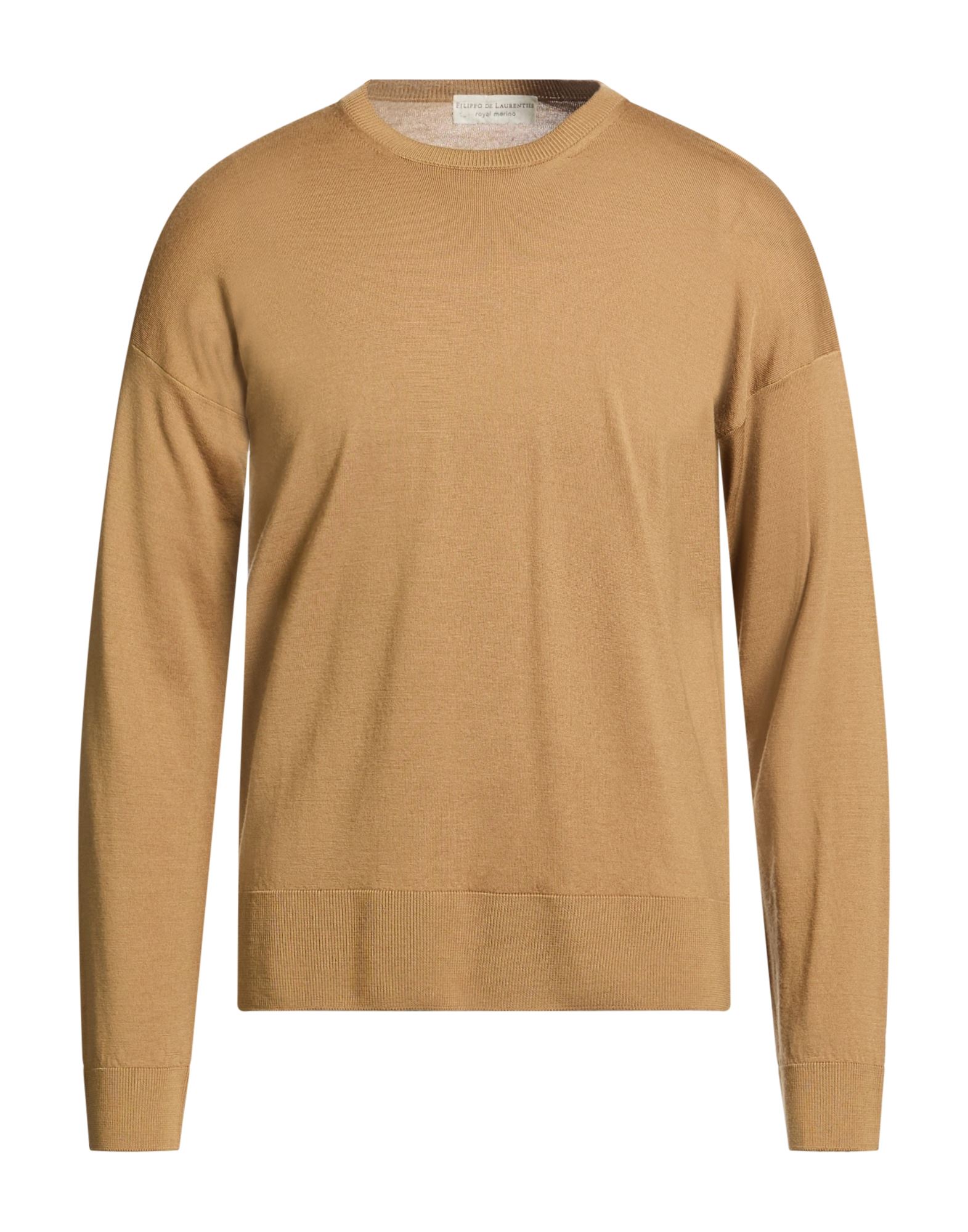FILIPPO DE LAURENTIIS Pullover Herren Senf von FILIPPO DE LAURENTIIS