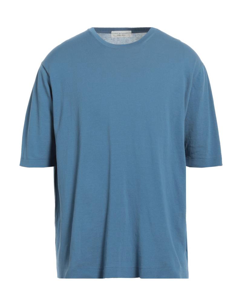FILIPPO DE LAURENTIIS Pullover Herren Taubenblau von FILIPPO DE LAURENTIIS
