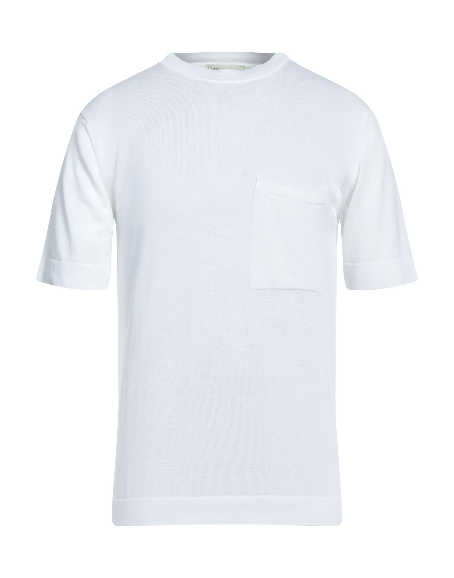 FILIPPO DE LAURENTIIS Pullover Herren Weiß von FILIPPO DE LAURENTIIS