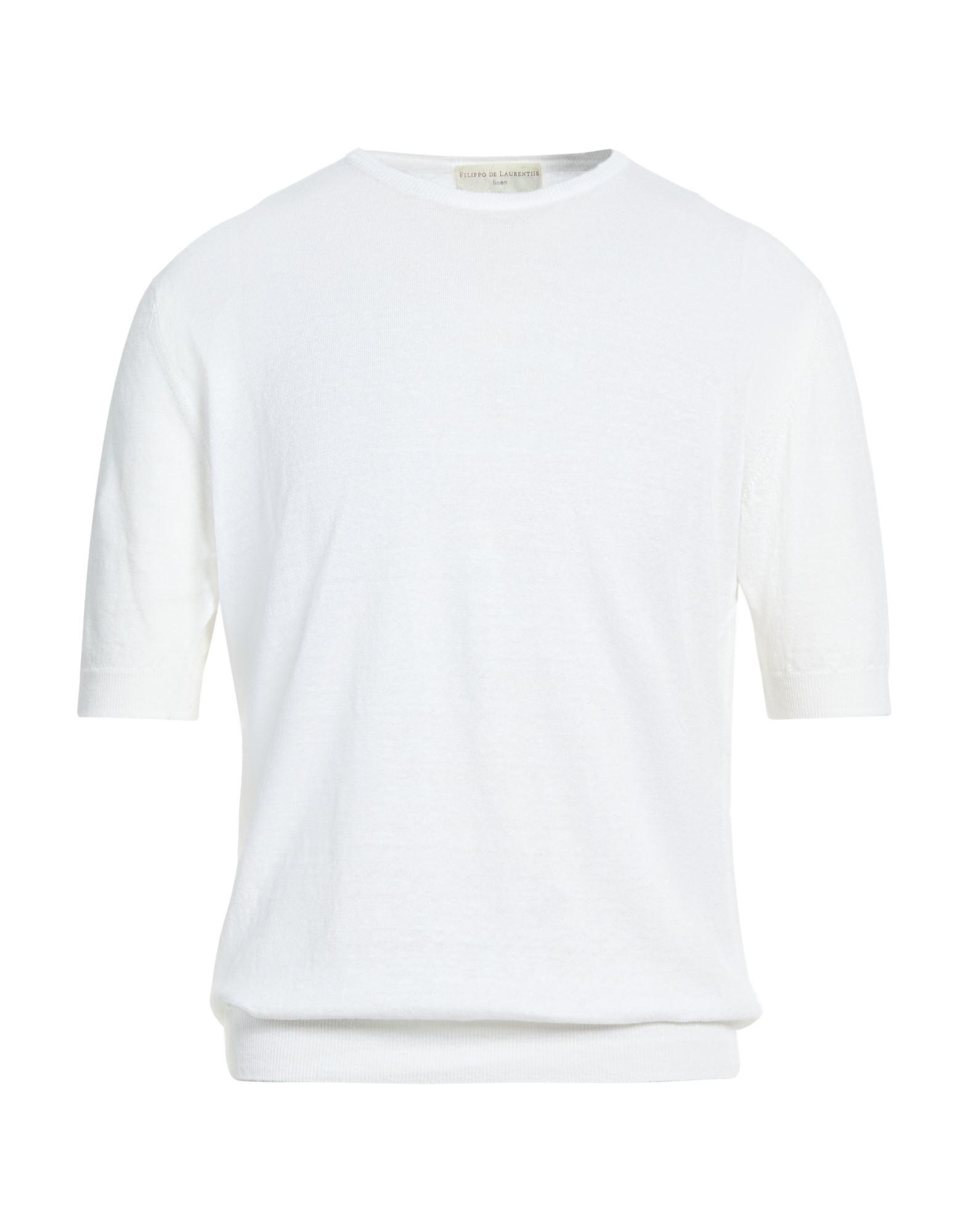 FILIPPO DE LAURENTIIS Pullover Herren Weiß von FILIPPO DE LAURENTIIS