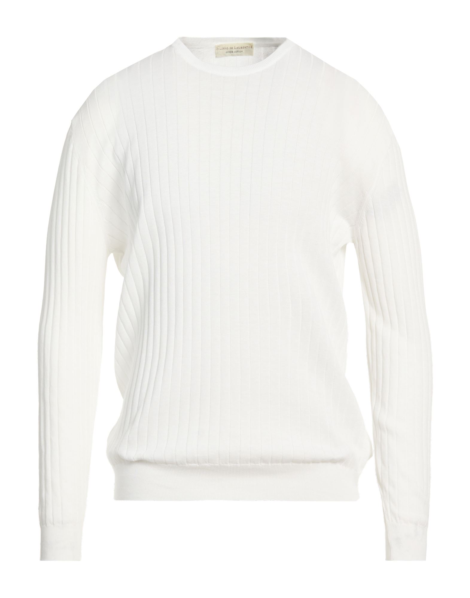 FILIPPO DE LAURENTIIS Pullover Herren Weiß von FILIPPO DE LAURENTIIS