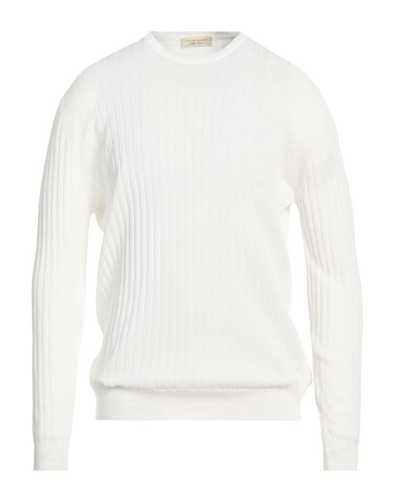 FILIPPO DE LAURENTIIS Pullover Herren Weiß von FILIPPO DE LAURENTIIS