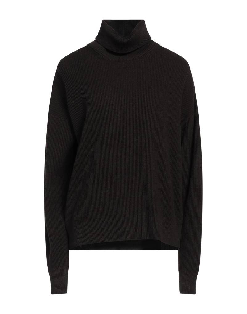 FILIPPO DE LAURENTIIS Rollkragenpullover Damen Dunkelbraun von FILIPPO DE LAURENTIIS