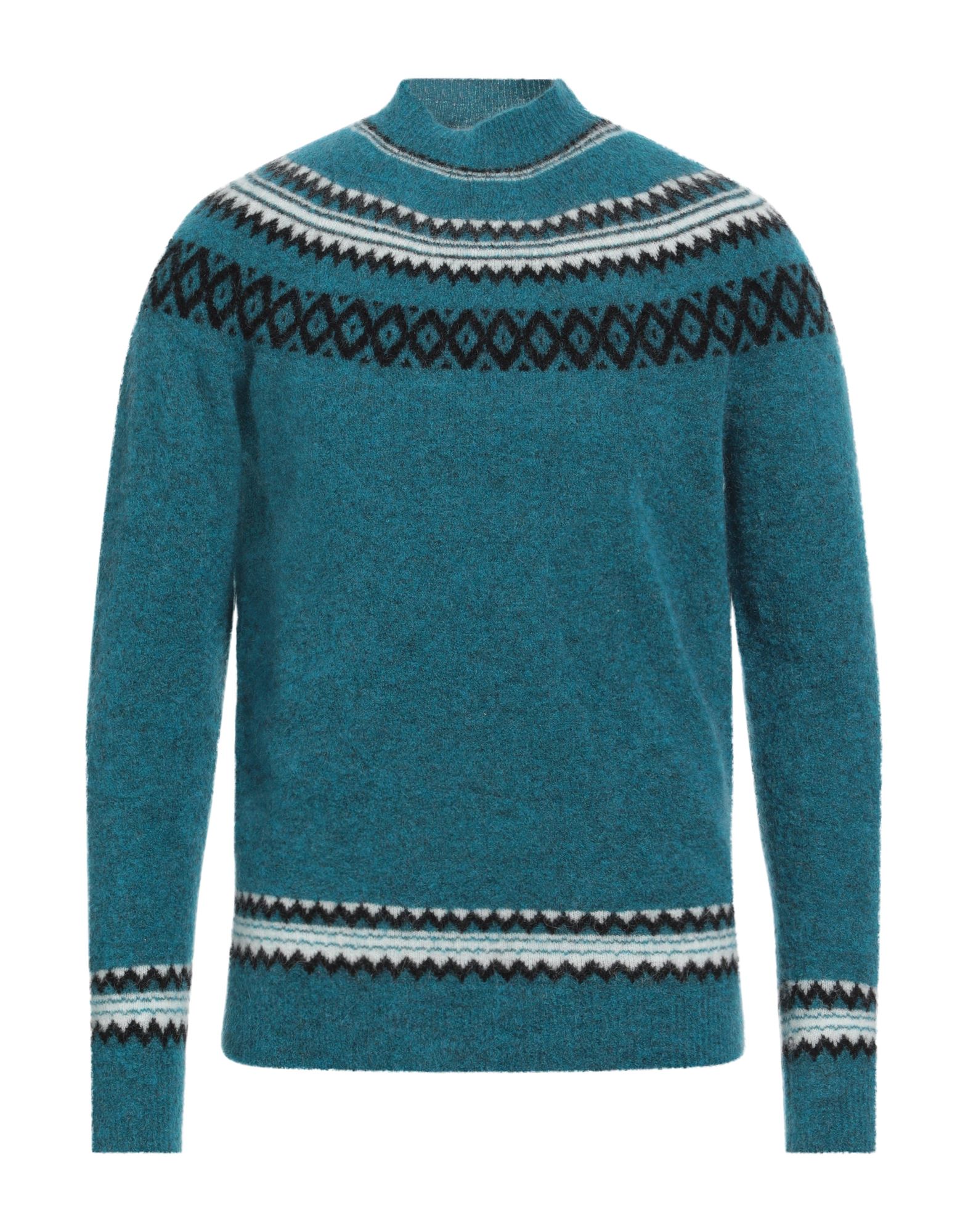 FILIPPO DE LAURENTIIS Rollkragenpullover Herren Aquamarin von FILIPPO DE LAURENTIIS