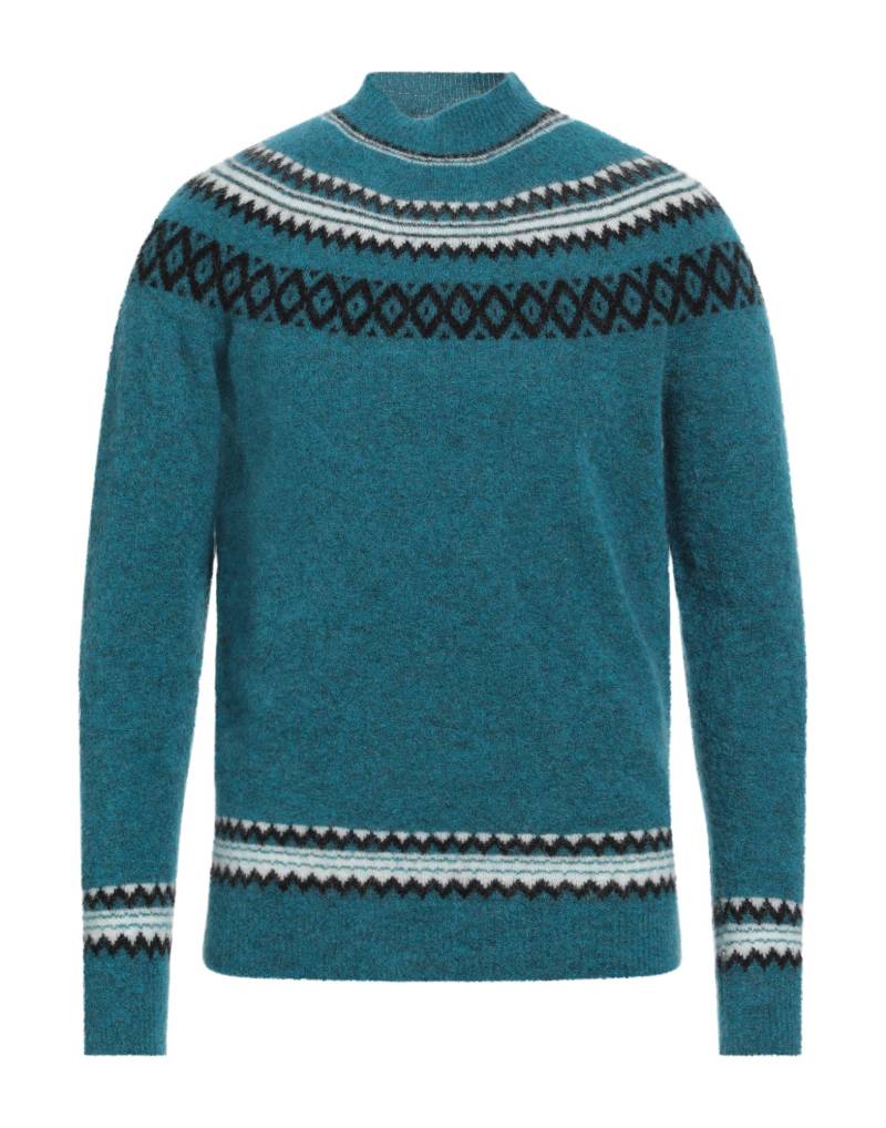 FILIPPO DE LAURENTIIS Rollkragenpullover Herren Aquamarin von FILIPPO DE LAURENTIIS