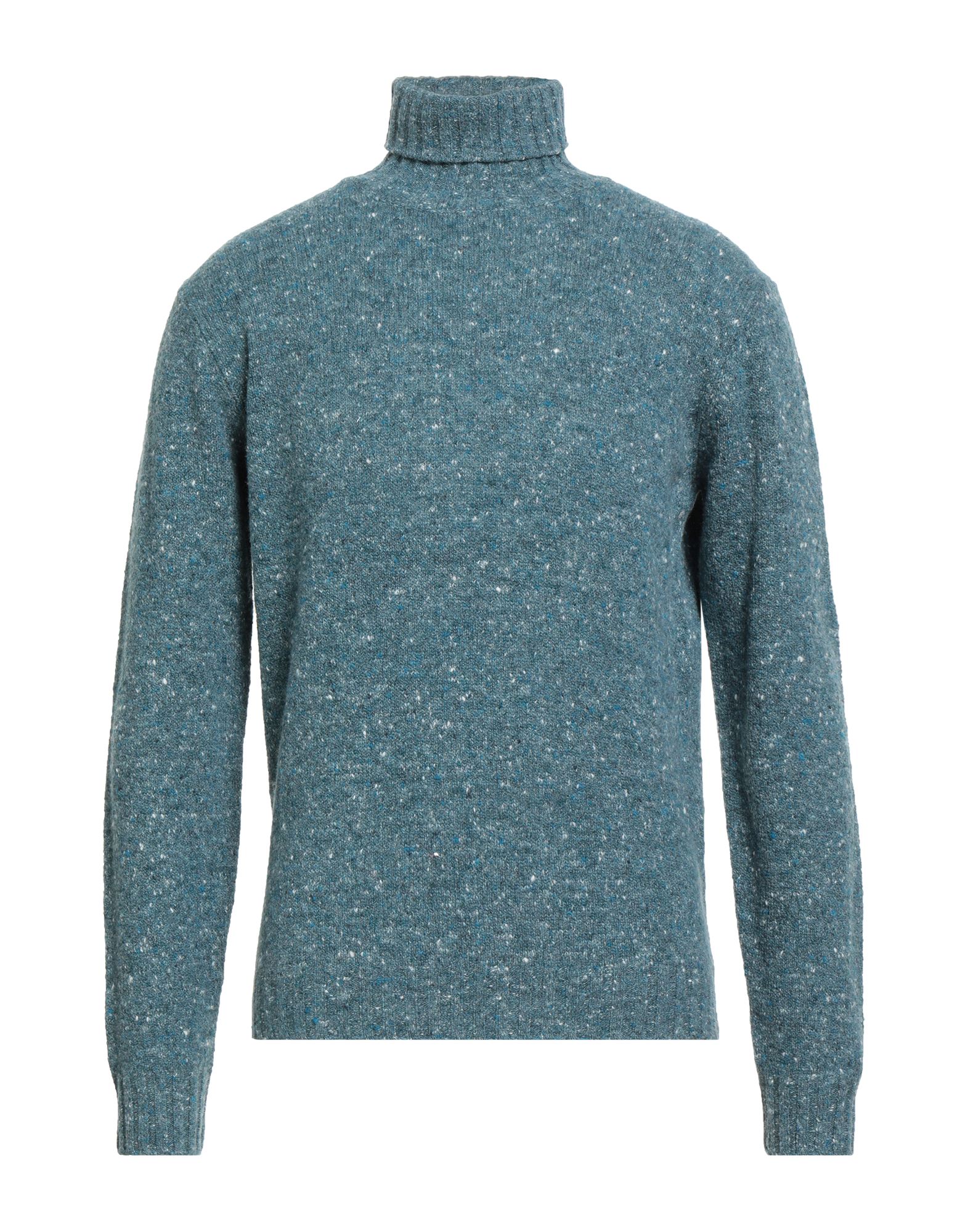 FILIPPO DE LAURENTIIS Rollkragenpullover Herren Aquamarin von FILIPPO DE LAURENTIIS