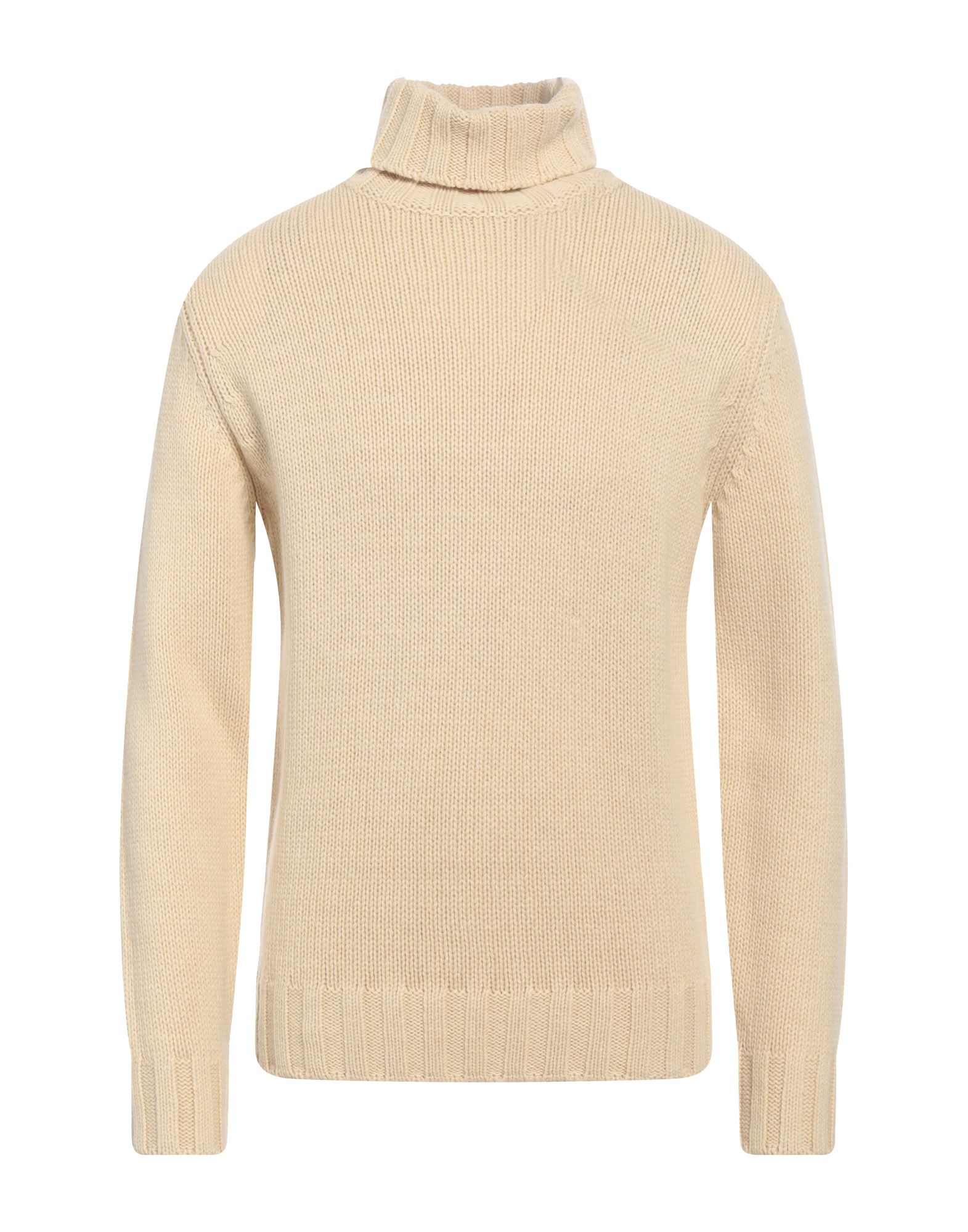 FILIPPO DE LAURENTIIS Rollkragenpullover Herren Beige von FILIPPO DE LAURENTIIS