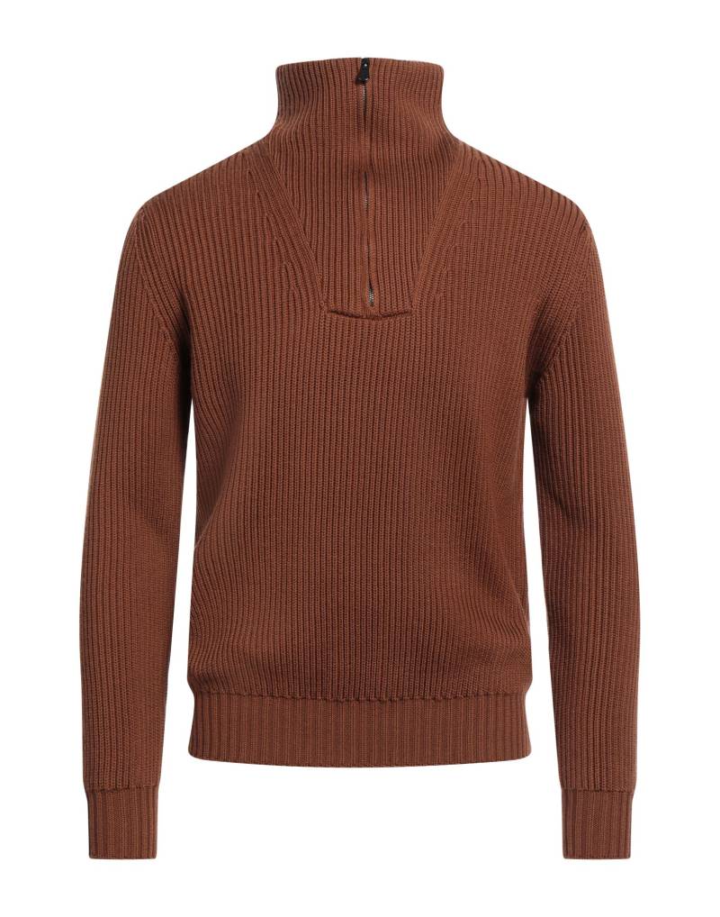 FILIPPO DE LAURENTIIS Rollkragenpullover Herren Braun von FILIPPO DE LAURENTIIS