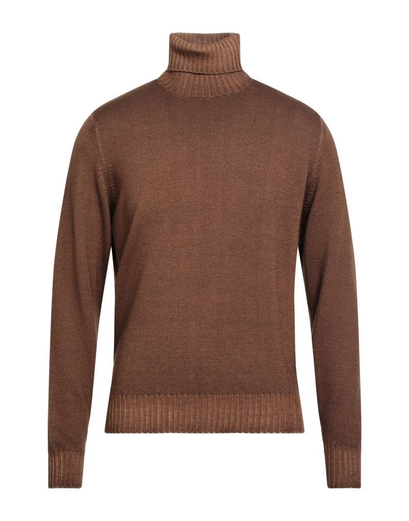 FILIPPO DE LAURENTIIS Rollkragenpullover Herren Braun von FILIPPO DE LAURENTIIS