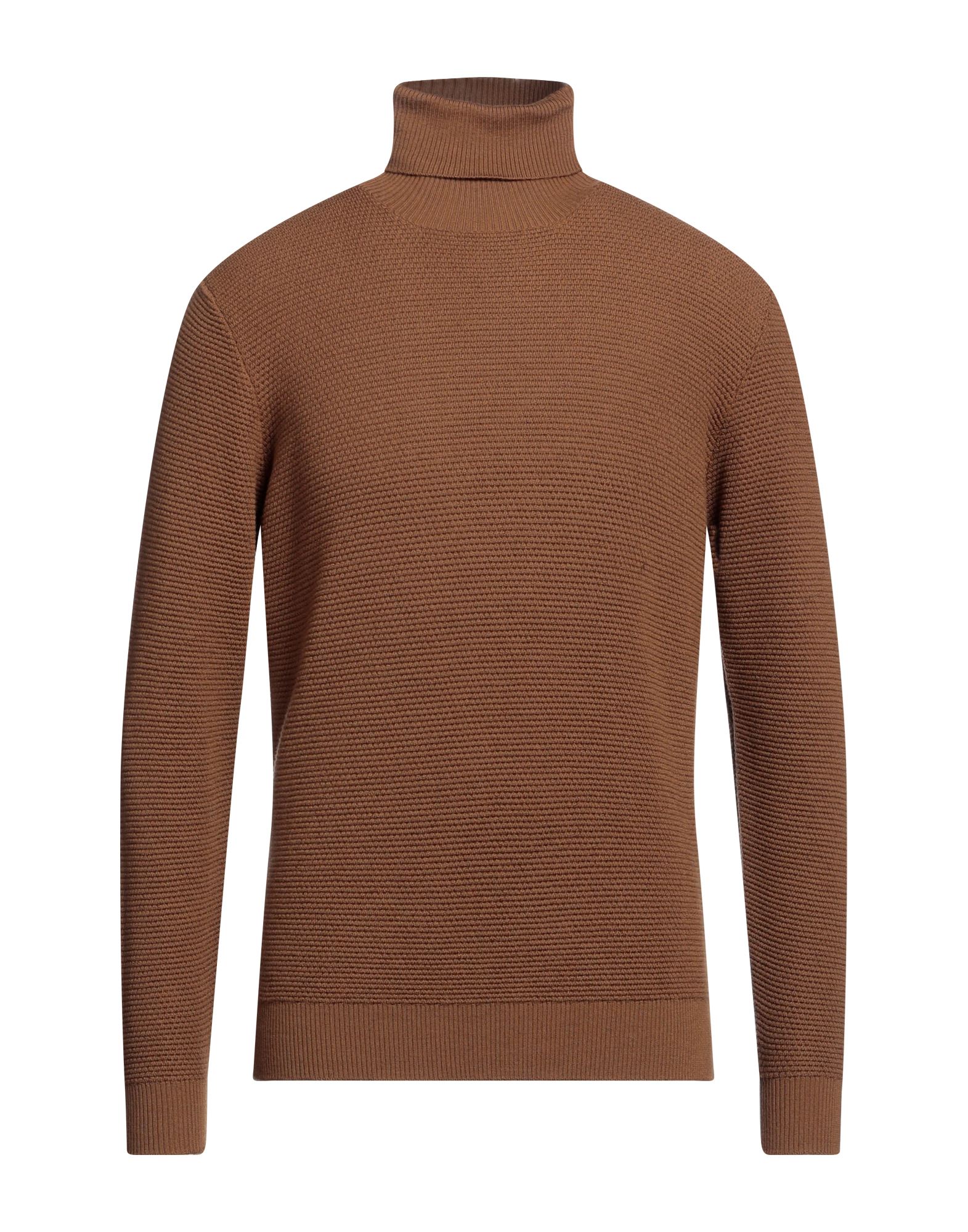 FILIPPO DE LAURENTIIS Rollkragenpullover Herren Braun von FILIPPO DE LAURENTIIS