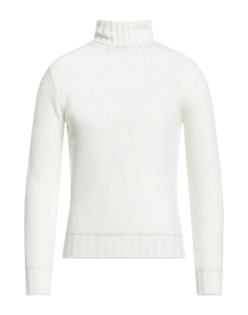 FILIPPO DE LAURENTIIS Rollkragenpullover Herren Cremeweiß von FILIPPO DE LAURENTIIS