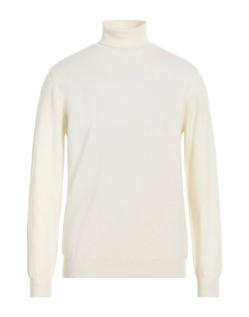 FILIPPO DE LAURENTIIS Rollkragenpullover Herren Cremeweiß von FILIPPO DE LAURENTIIS