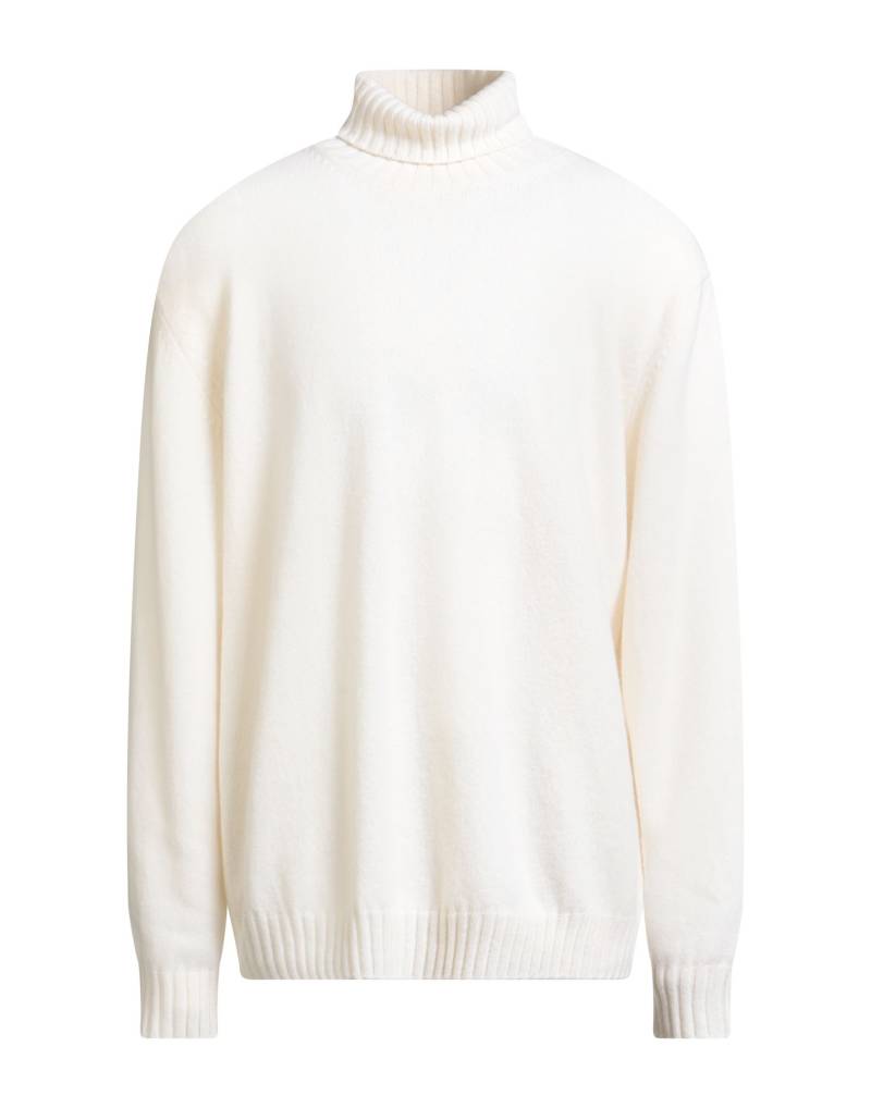 FILIPPO DE LAURENTIIS Rollkragenpullover Herren Cremeweiß von FILIPPO DE LAURENTIIS