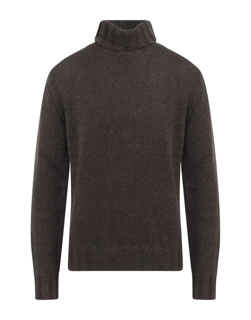 FILIPPO DE LAURENTIIS Rollkragenpullover Herren Dunkelbraun von FILIPPO DE LAURENTIIS