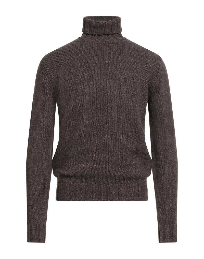 FILIPPO DE LAURENTIIS Rollkragenpullover Herren Dunkelbraun von FILIPPO DE LAURENTIIS
