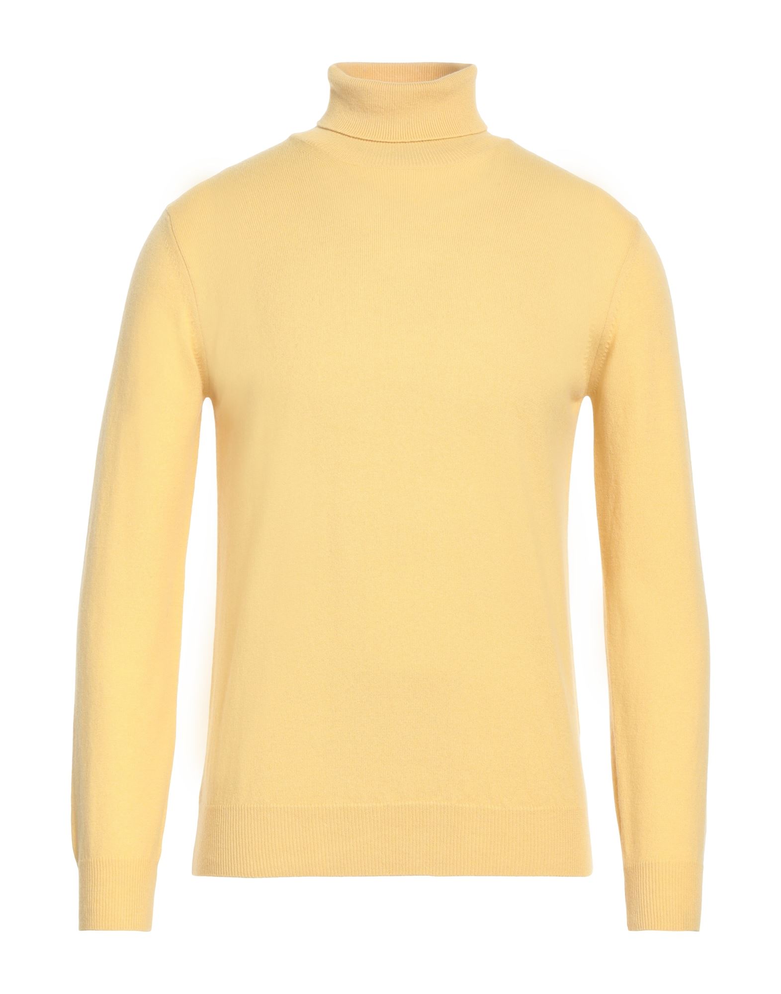 FILIPPO DE LAURENTIIS Rollkragenpullover Herren Gelb von FILIPPO DE LAURENTIIS