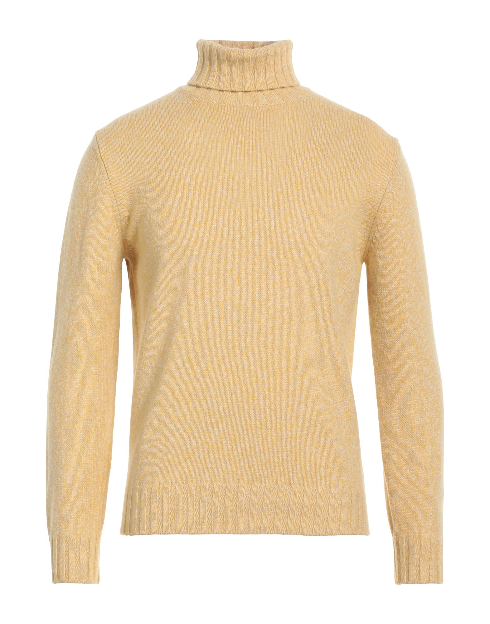 FILIPPO DE LAURENTIIS Rollkragenpullover Herren Gelb von FILIPPO DE LAURENTIIS