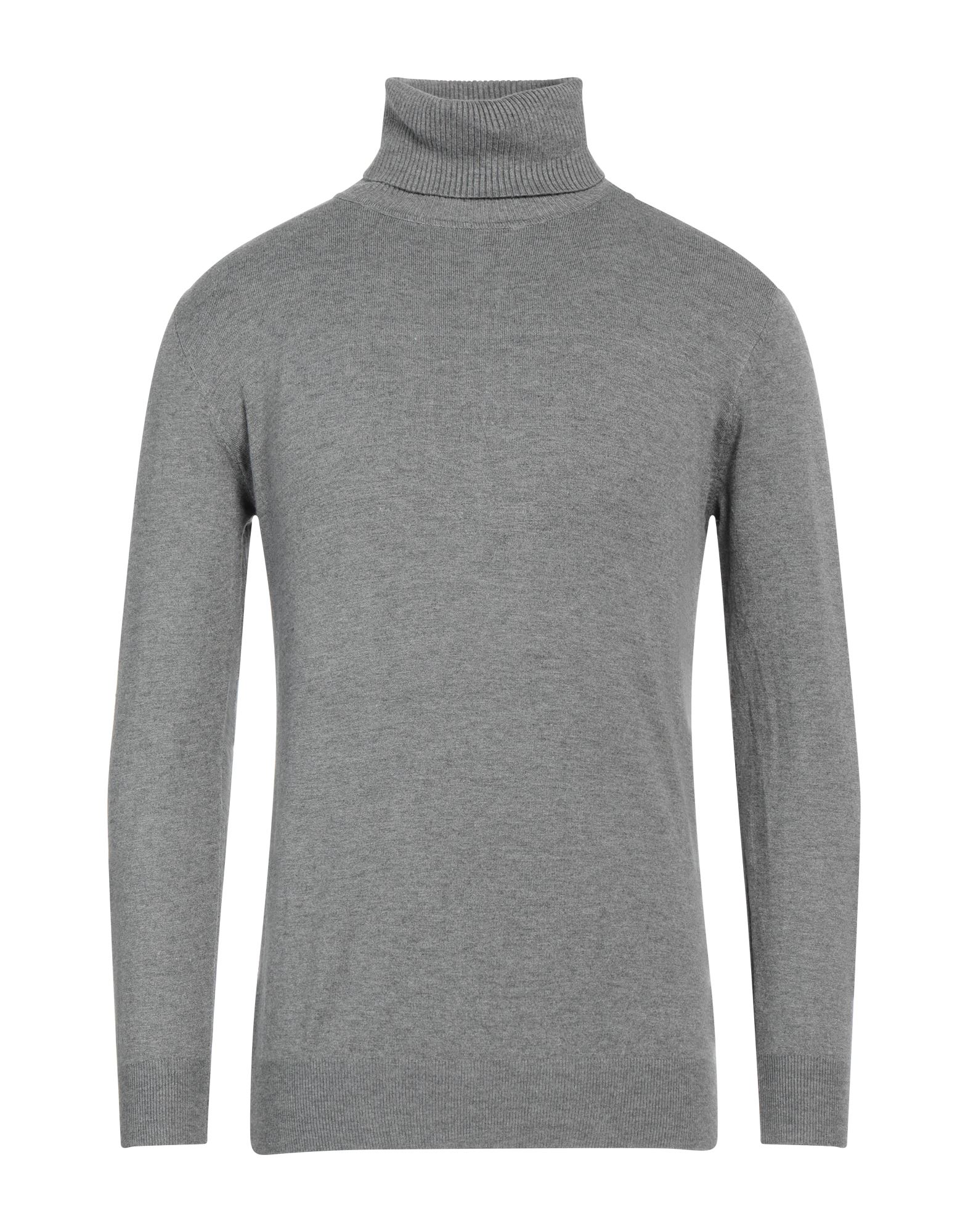 FILIPPO DE LAURENTIIS Rollkragenpullover Herren Grau von FILIPPO DE LAURENTIIS