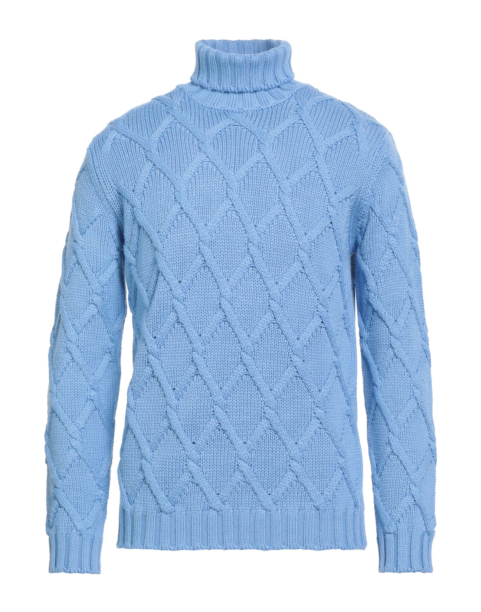 FILIPPO DE LAURENTIIS Rollkragenpullover Herren Hellblau FILIPPO DE LAURENTIIS Rollkragenpullover Herren Hellblau von FILIPPO DE LAURENTIIS