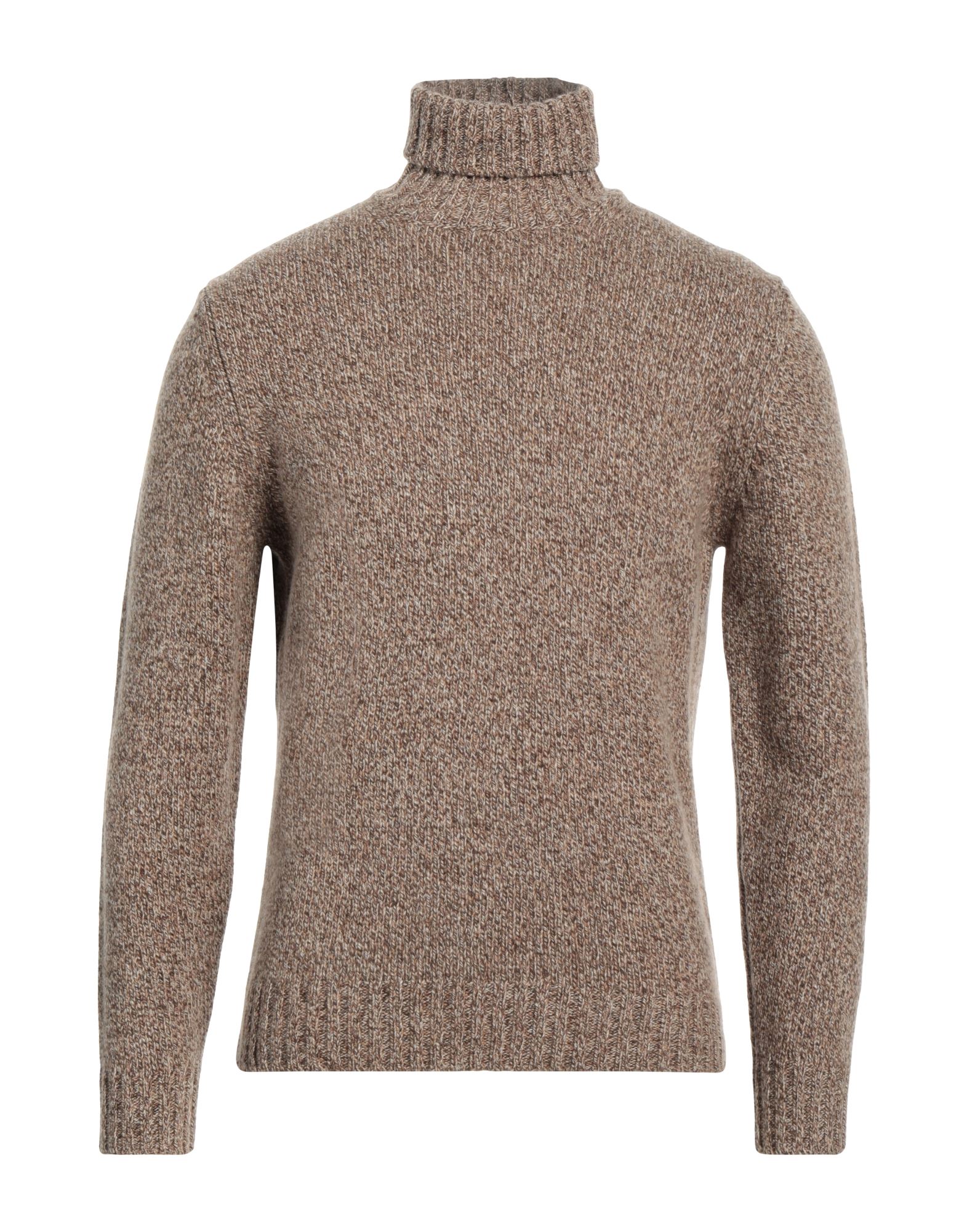 FILIPPO DE LAURENTIIS Rollkragenpullover Herren Hellbraun von FILIPPO DE LAURENTIIS