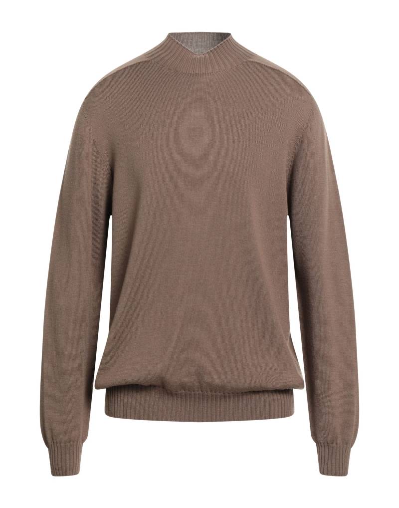 FILIPPO DE LAURENTIIS Rollkragenpullover Herren Hellbraun von FILIPPO DE LAURENTIIS