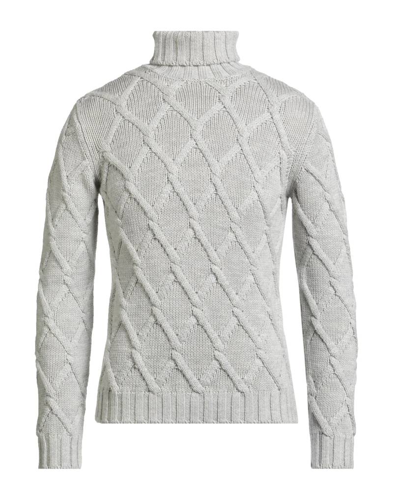 FILIPPO DE LAURENTIIS Rollkragenpullover Herren Hellgrau von FILIPPO DE LAURENTIIS