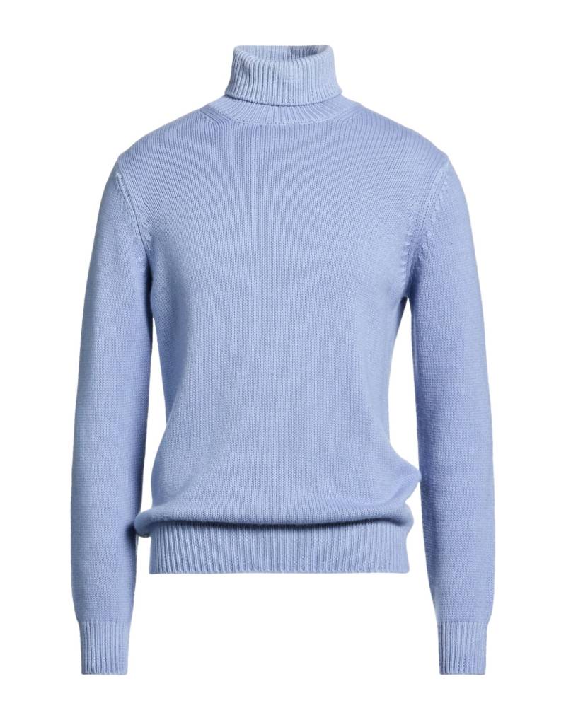 FILIPPO DE LAURENTIIS Rollkragenpullover Herren Himmelblau von FILIPPO DE LAURENTIIS