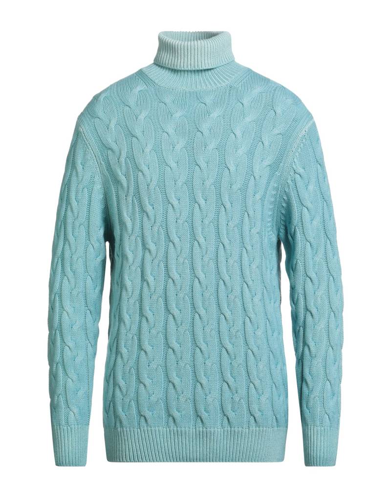 FILIPPO DE LAURENTIIS Rollkragenpullover Herren Himmelblau von FILIPPO DE LAURENTIIS