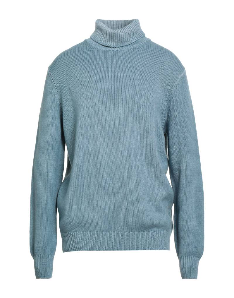 FILIPPO DE LAURENTIIS Rollkragenpullover Herren Himmelblau von FILIPPO DE LAURENTIIS