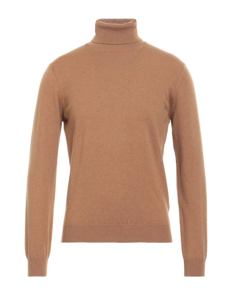 FILIPPO DE LAURENTIIS Rollkragenpullover Herren Kamel von FILIPPO DE LAURENTIIS