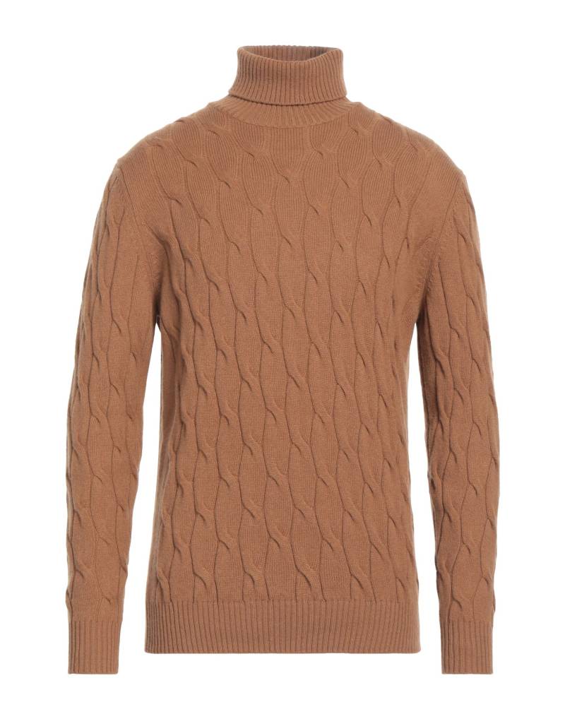 FILIPPO DE LAURENTIIS Rollkragenpullover Herren Kamel von FILIPPO DE LAURENTIIS