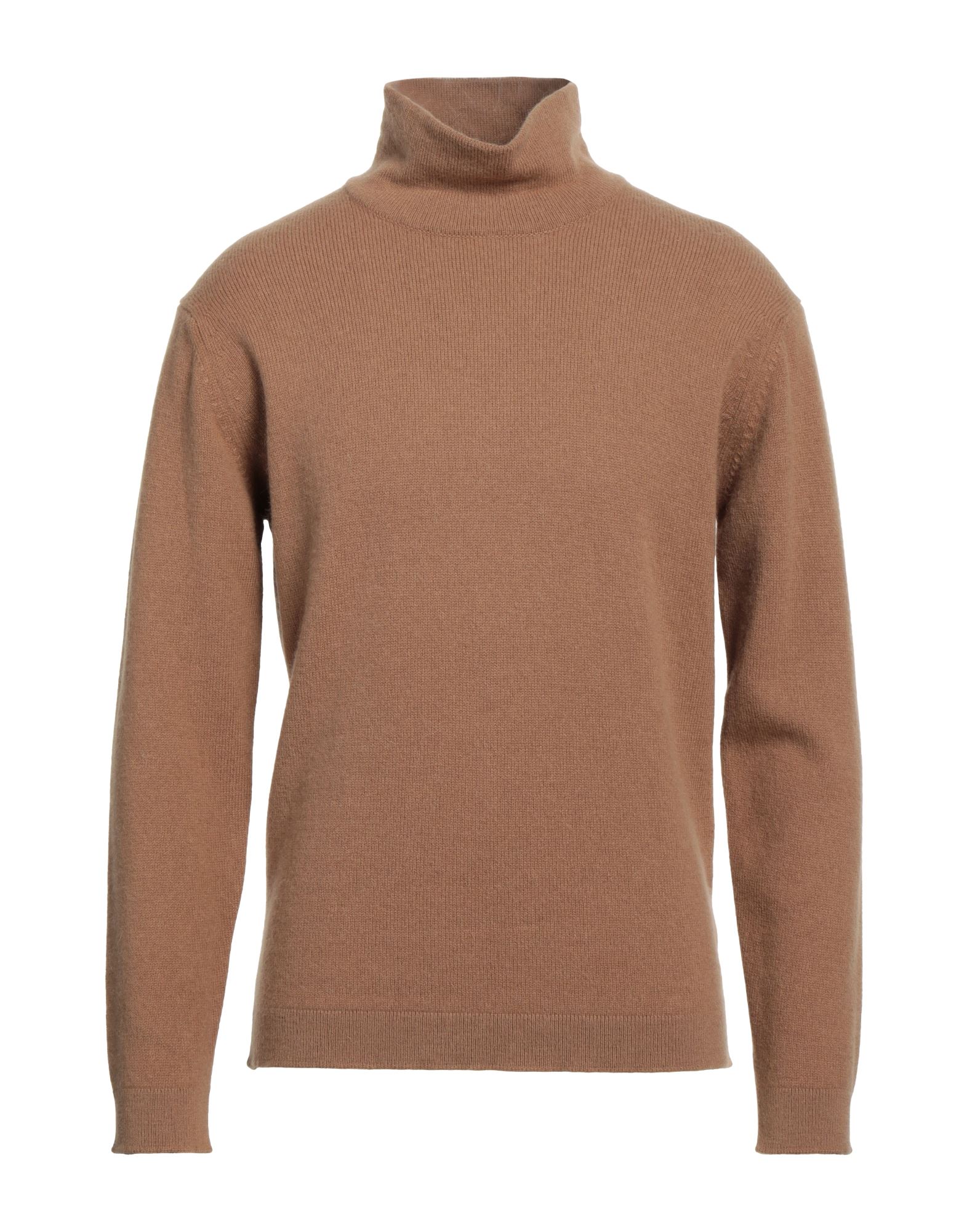 FILIPPO DE LAURENTIIS Rollkragenpullover Herren Kamel von FILIPPO DE LAURENTIIS