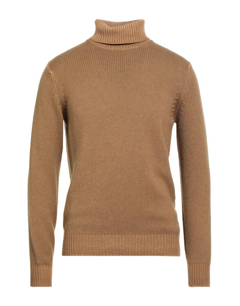 FILIPPO DE LAURENTIIS Rollkragenpullover Herren Kamel von FILIPPO DE LAURENTIIS