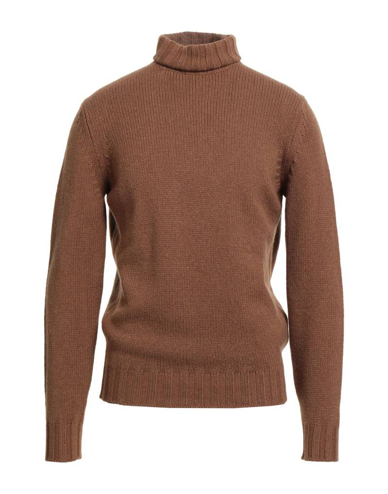 FILIPPO DE LAURENTIIS Rollkragenpullover Herren Kamel von FILIPPO DE LAURENTIIS