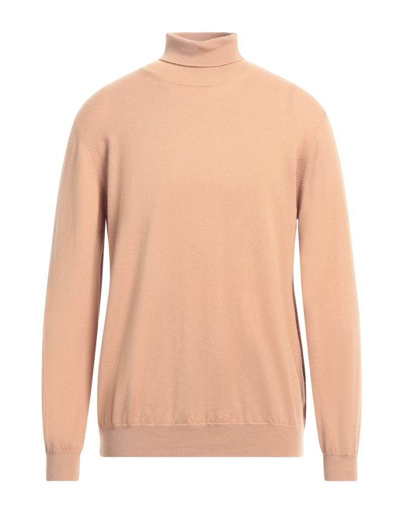 FILIPPO DE LAURENTIIS Rollkragenpullover Herren Kamel von FILIPPO DE LAURENTIIS