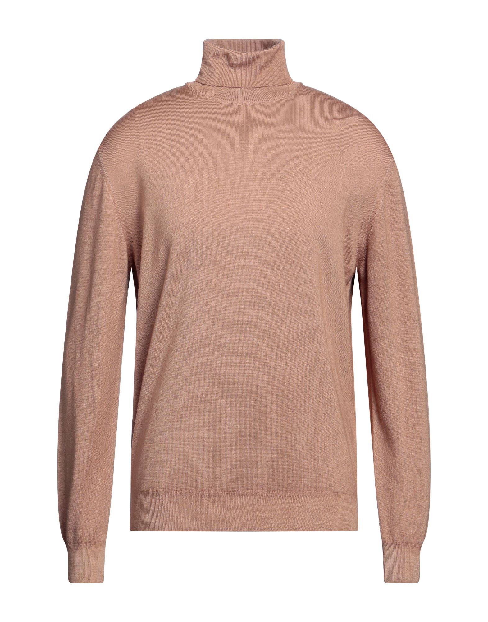 FILIPPO DE LAURENTIIS Rollkragenpullover Herren Kamel von FILIPPO DE LAURENTIIS