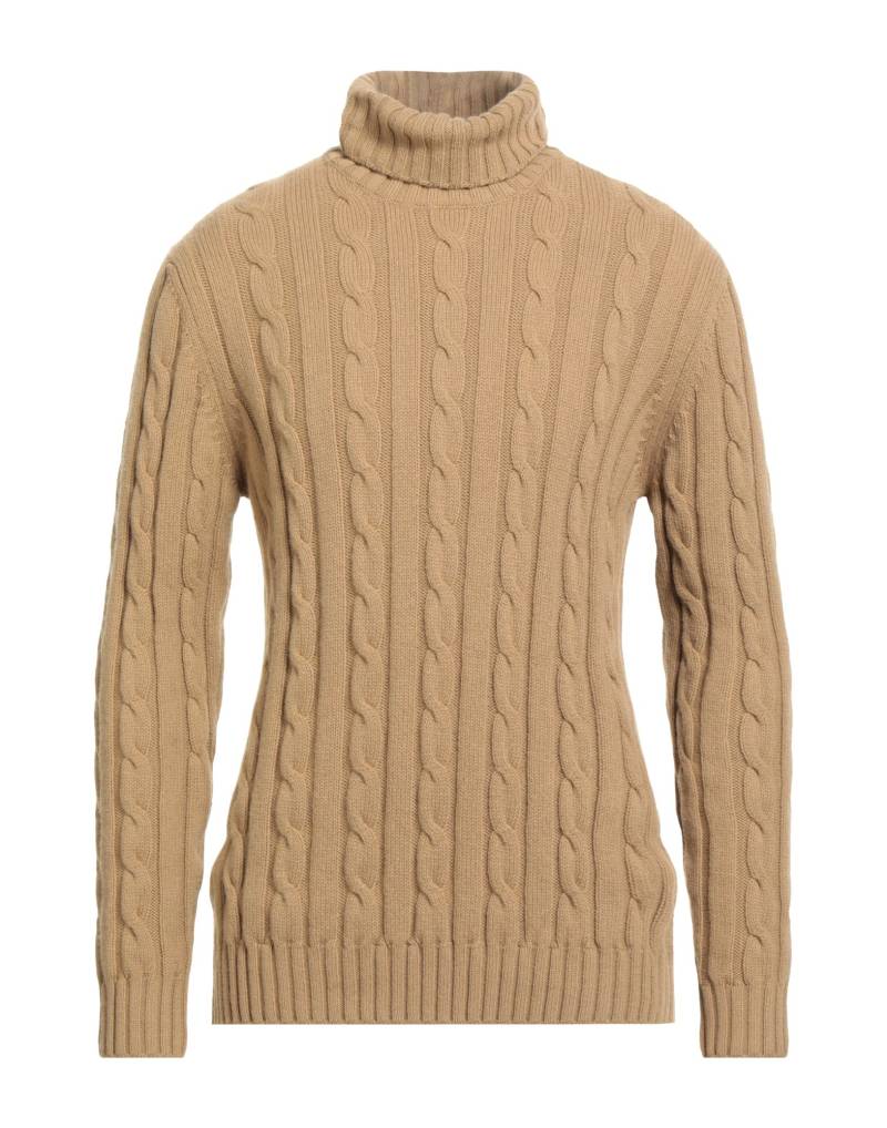 FILIPPO DE LAURENTIIS Rollkragenpullover Herren Kamel von FILIPPO DE LAURENTIIS