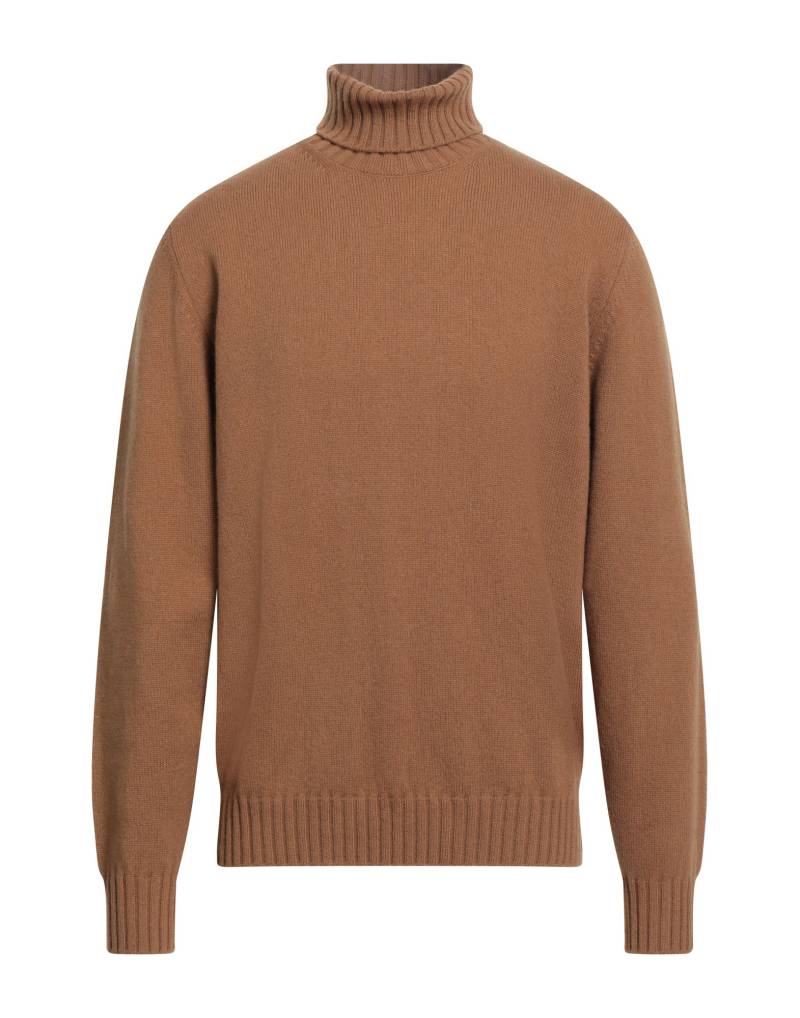 FILIPPO DE LAURENTIIS Rollkragenpullover Herren Kamel von FILIPPO DE LAURENTIIS