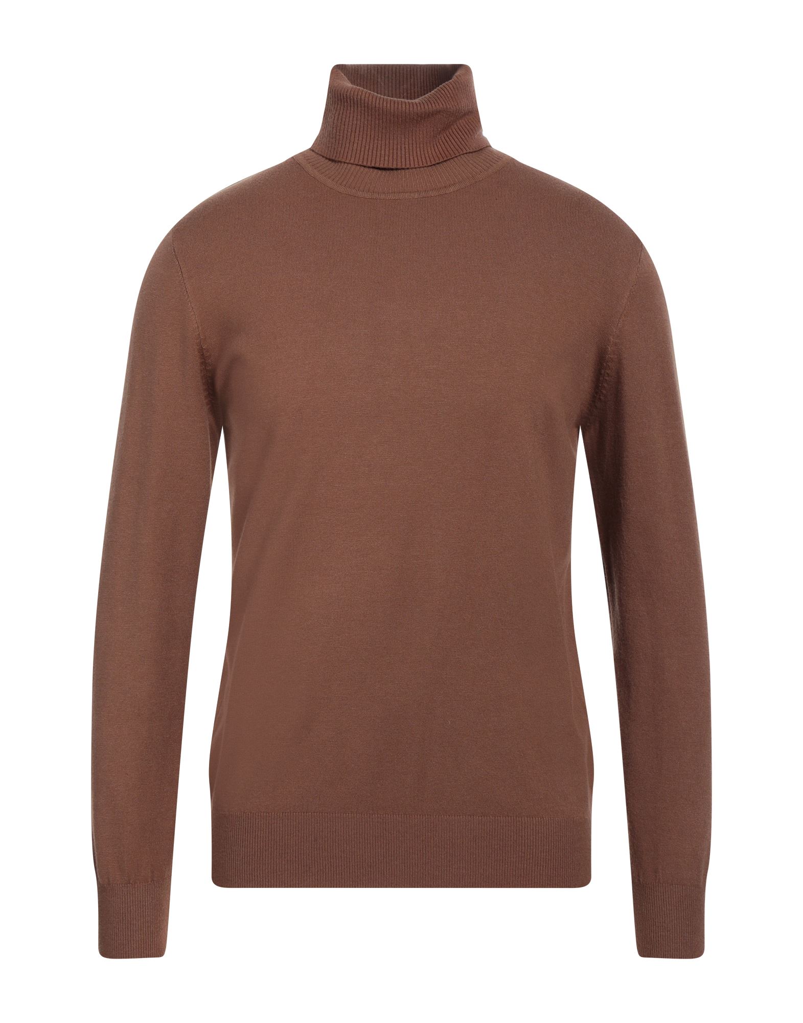 FILIPPO DE LAURENTIIS Rollkragenpullover Herren Kamel von FILIPPO DE LAURENTIIS