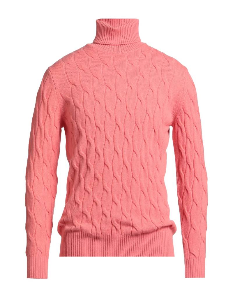 FILIPPO DE LAURENTIIS Rollkragenpullover Herren Lachs von FILIPPO DE LAURENTIIS