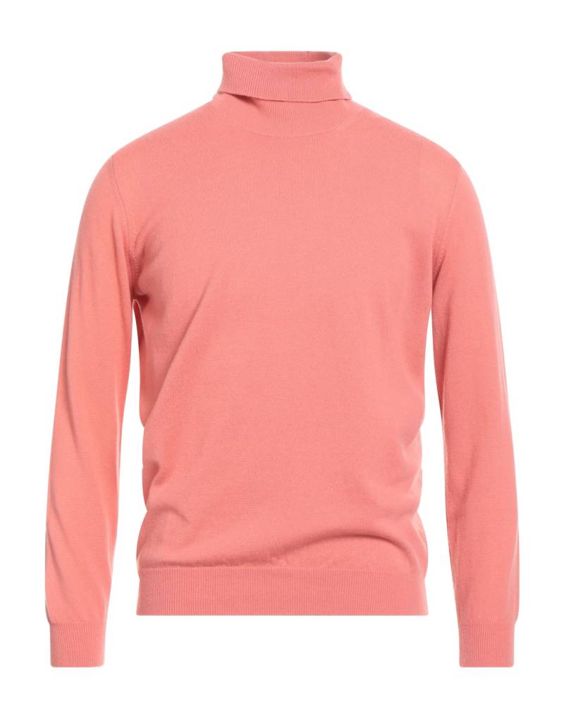 FILIPPO DE LAURENTIIS Rollkragenpullover Herren Lachs von FILIPPO DE LAURENTIIS