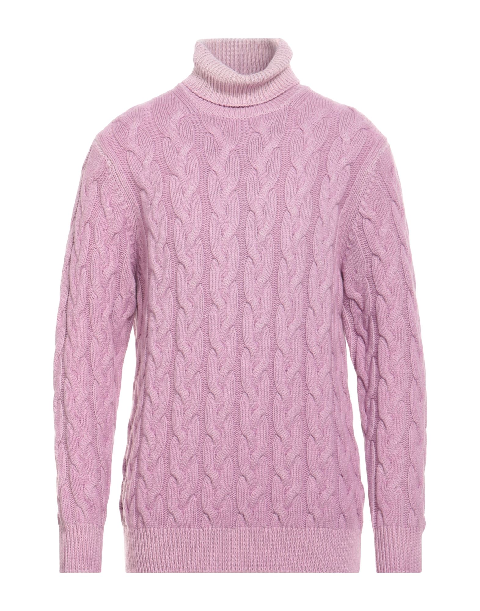 FILIPPO DE LAURENTIIS Rollkragenpullover Herren Lila von FILIPPO DE LAURENTIIS