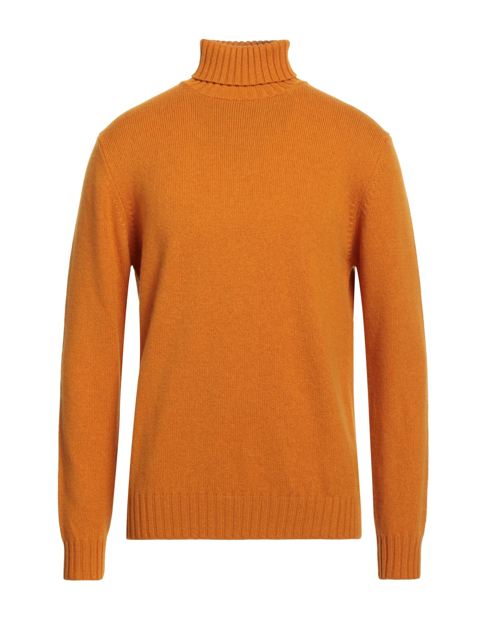 FILIPPO DE LAURENTIIS Rollkragenpullover Herren Mandarine von FILIPPO DE LAURENTIIS