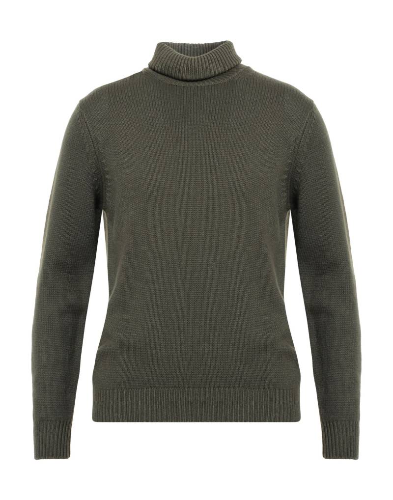 FILIPPO DE LAURENTIIS Rollkragenpullover Herren Militärgrün von FILIPPO DE LAURENTIIS